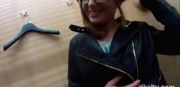  Ravishing czech kitten gets seduced in the mall and banged in pov
